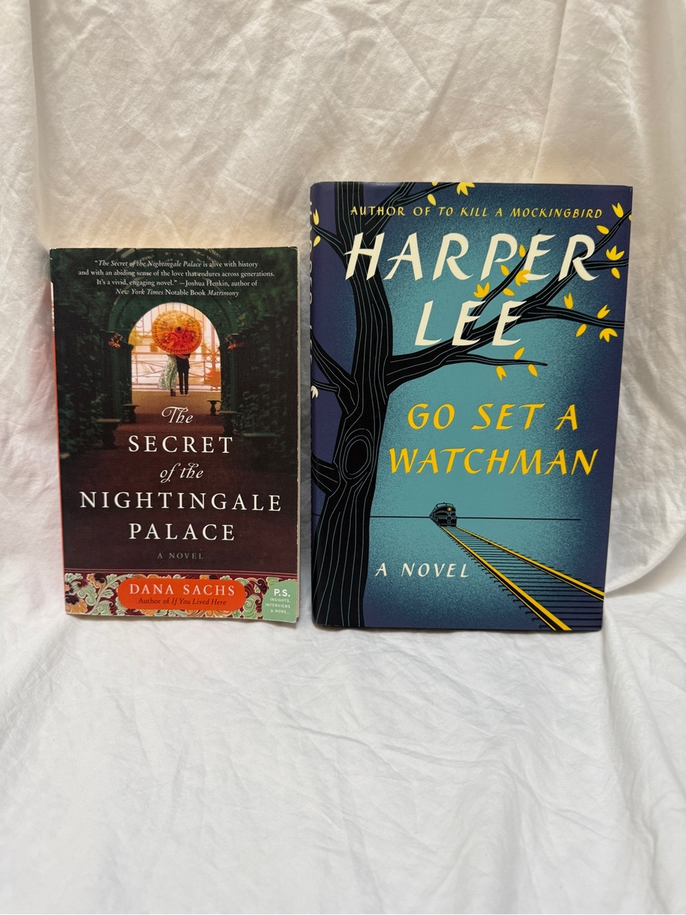 The Secret of the Nightingale Palace & Go Set a Watchman Historical Book Bundle - Picture 2 of 16